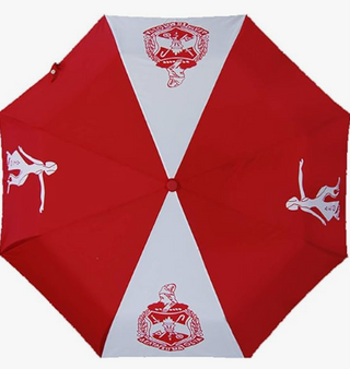 Delta Sigma Theta Sorority Auto Open Folding Umbrella